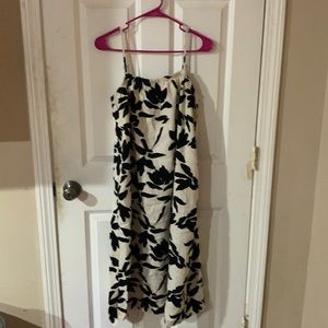 Women's Easy Linen Tank Dress - A New Day NWT W/ Pockets